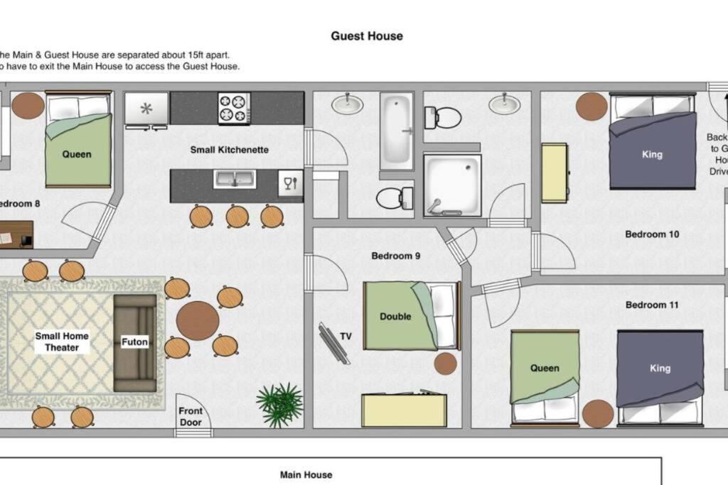 The River Haven - Sleeps 32 - On Guadalupe River Seguin Exterior photo